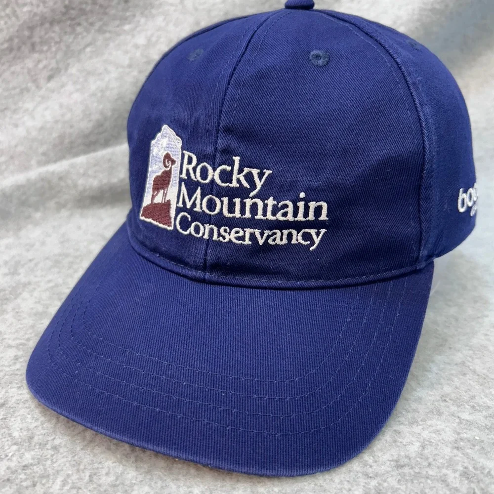 Rocky Mountain Conservancy Unisex Blue Boco Gear Baseball Hat Member OSFM